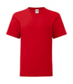 Kinder T-shirt Fruit of the Loom 61-023-0 Iconic Red